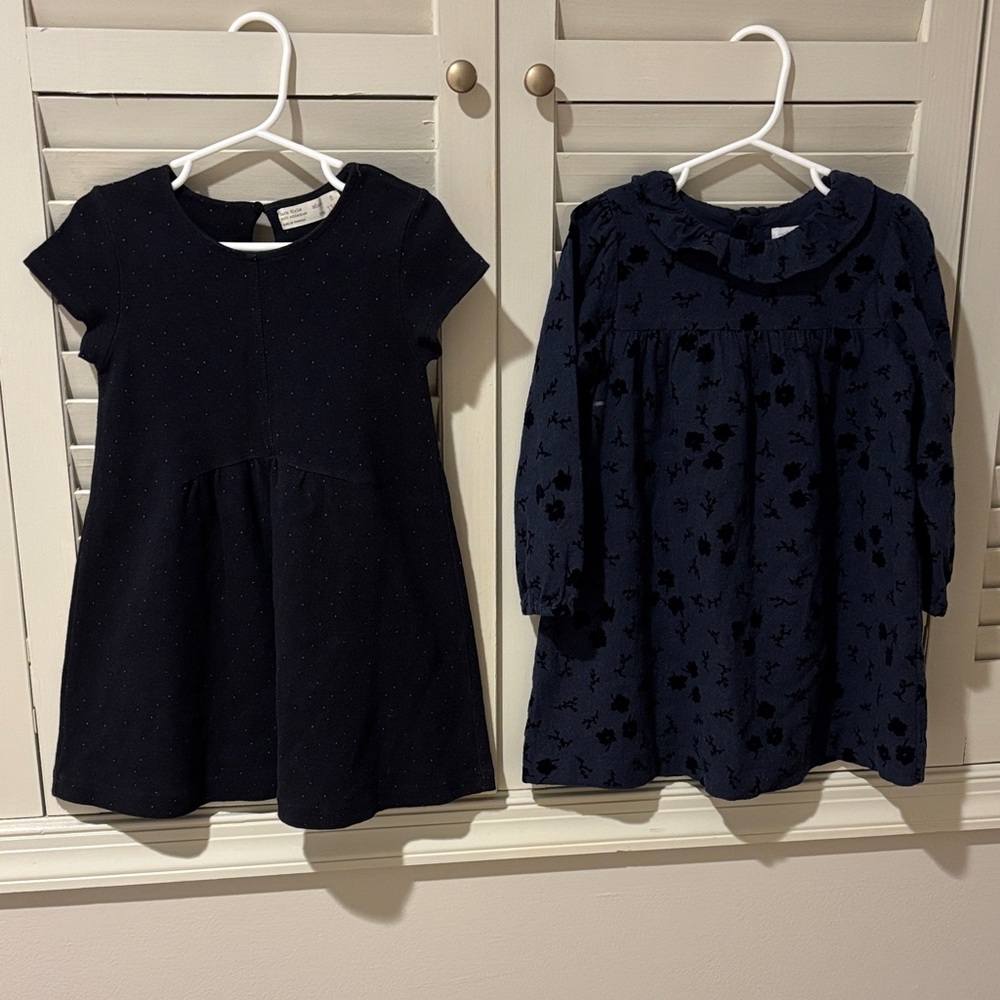 Zara Dress, Set of 2, Navy, sz. 4